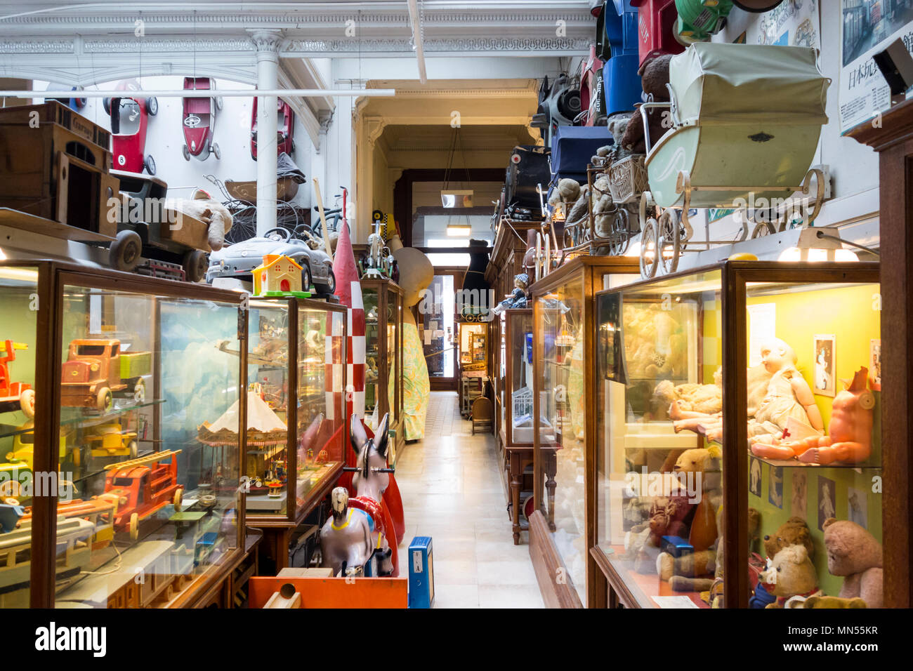 Inside the Toy Museum in Brussels, Belgium Stock Photo Alamy
