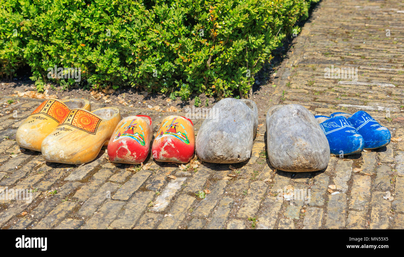 Traditional Clogs In The Netherlands Stock Photo