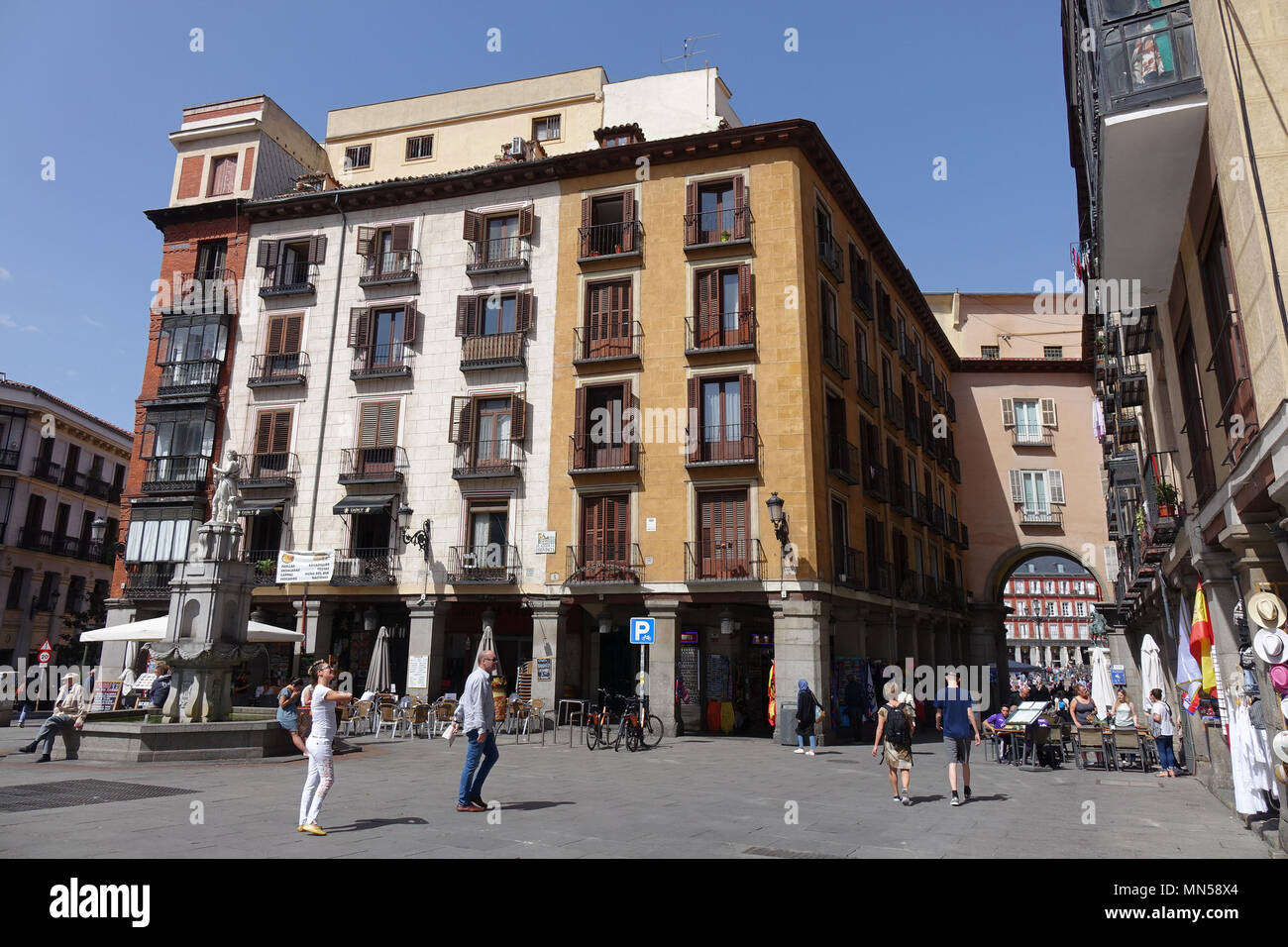 Plaza de la Provincia, Madrid Stock Photo
