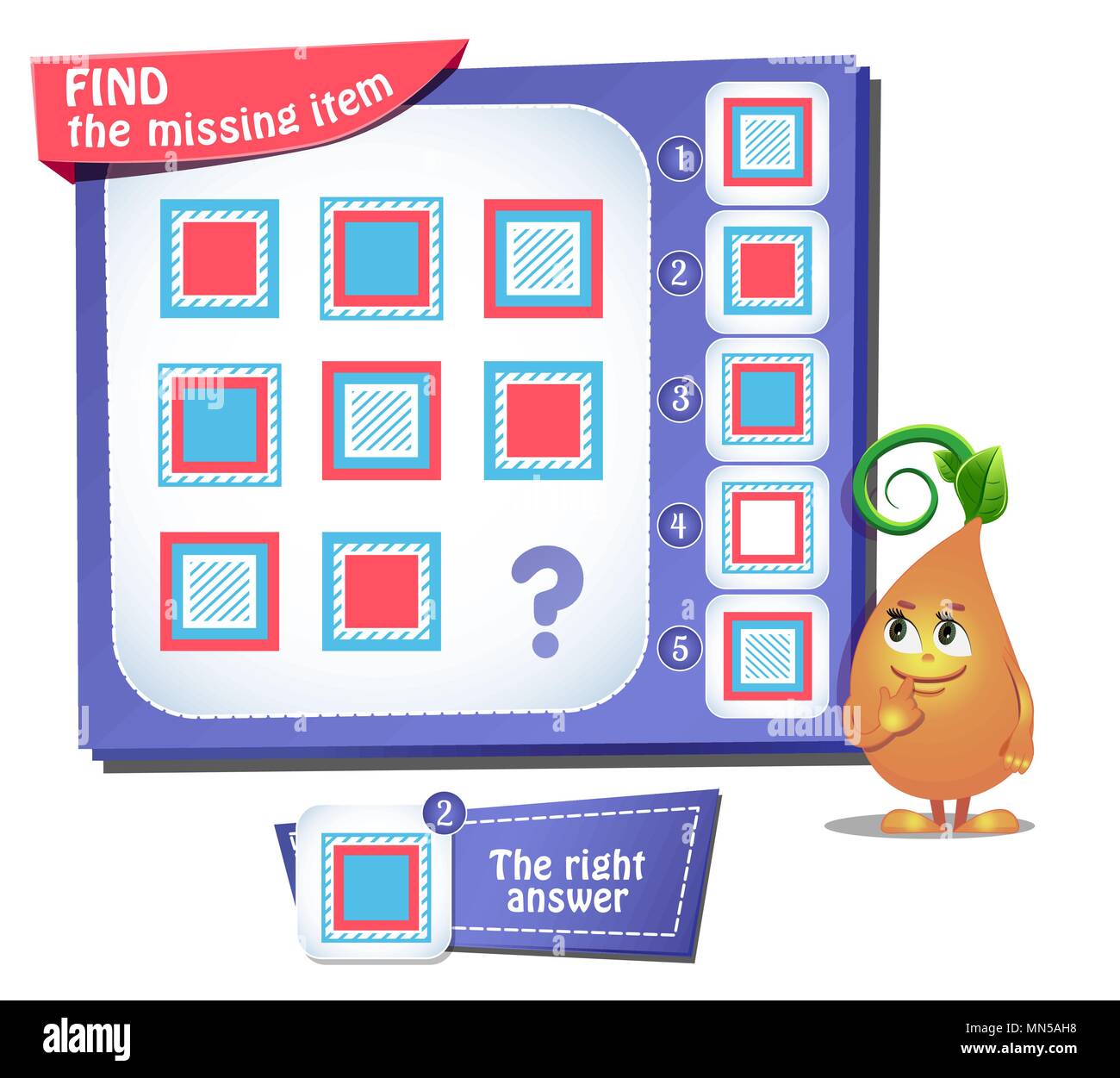 educational game for kids and adults, puzzle. development of logic, iq ...