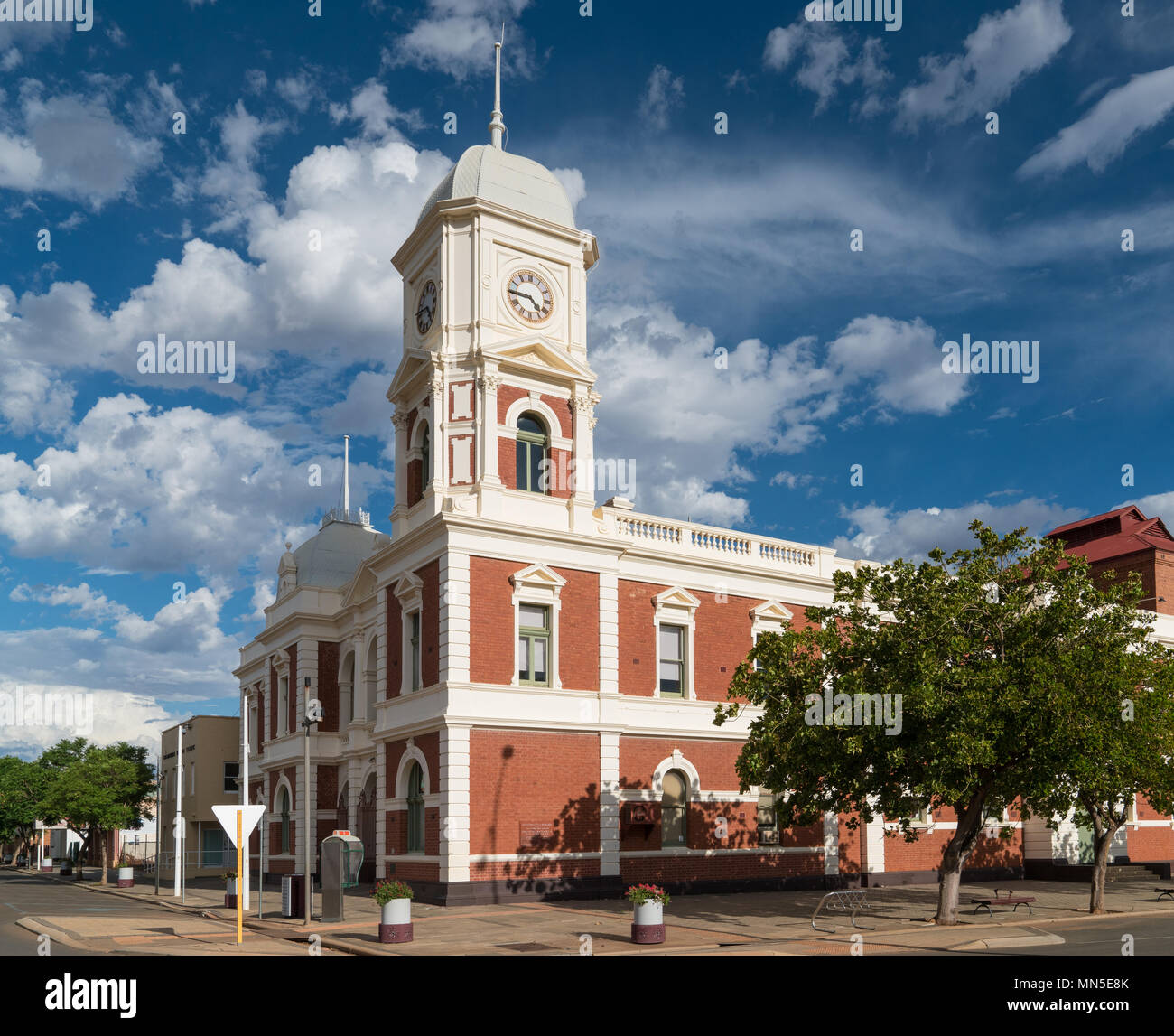Historic buildings of the city of Kalgoorlie, Western Australia Stock