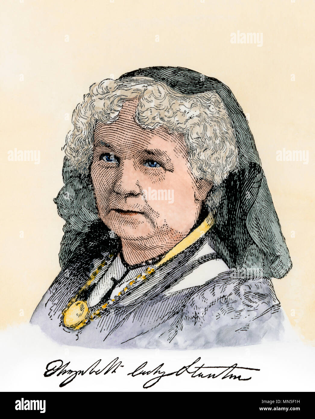 elizabeth cady stanton educational background clipart