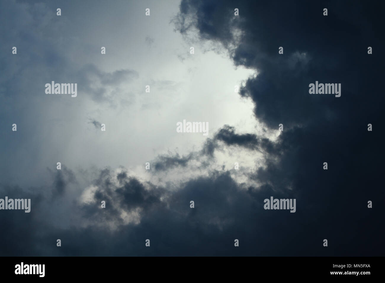 dramatic sky background Stock Photo