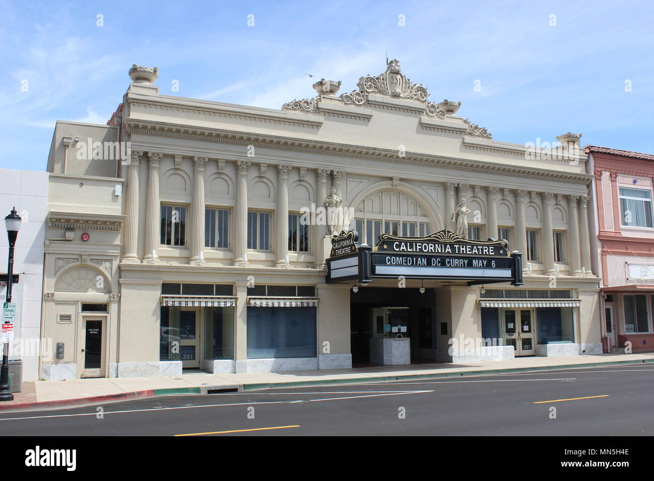 California Theatre, Pittsburg, California Stock Photo