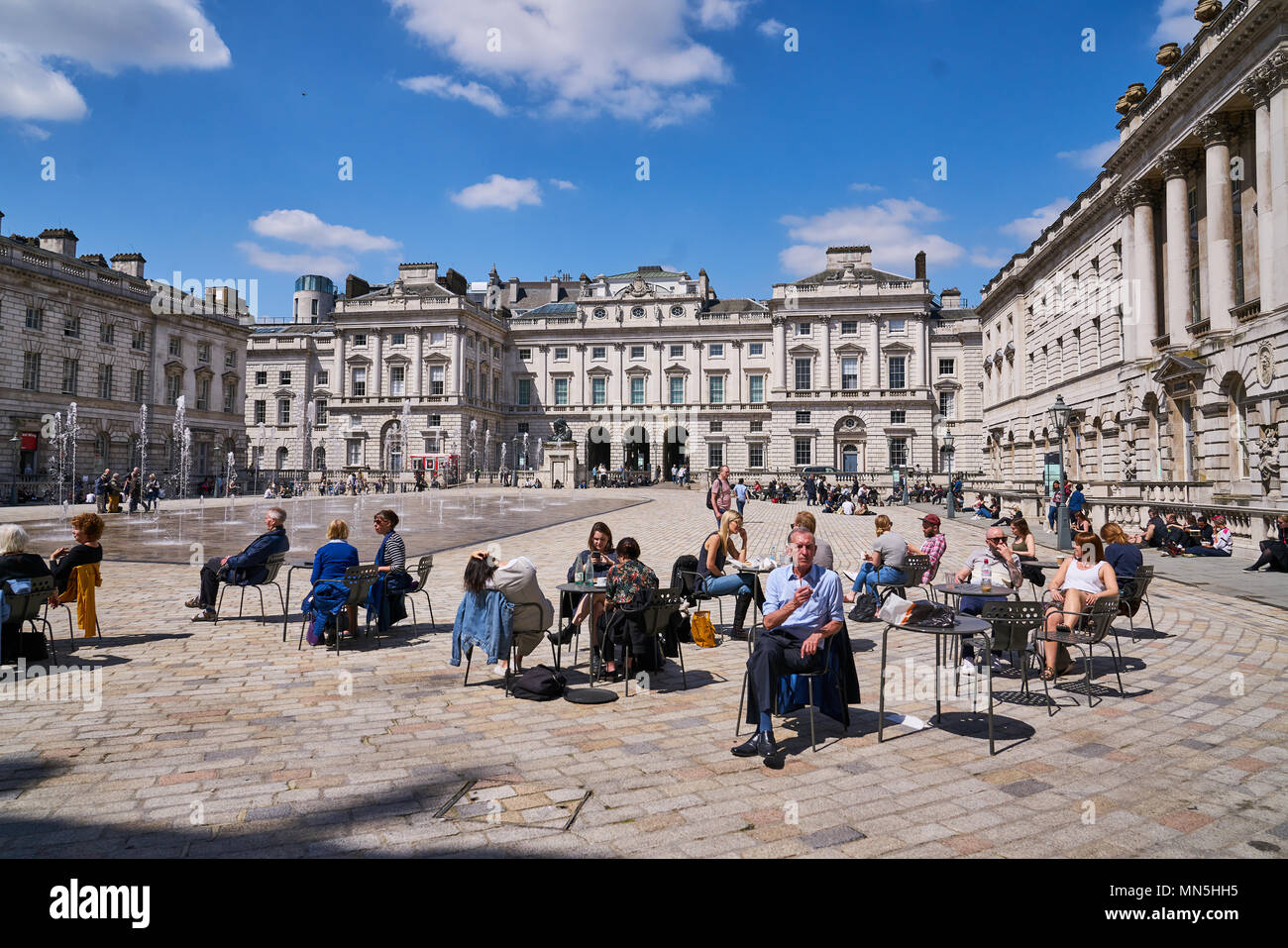 London fountains Stock Photo