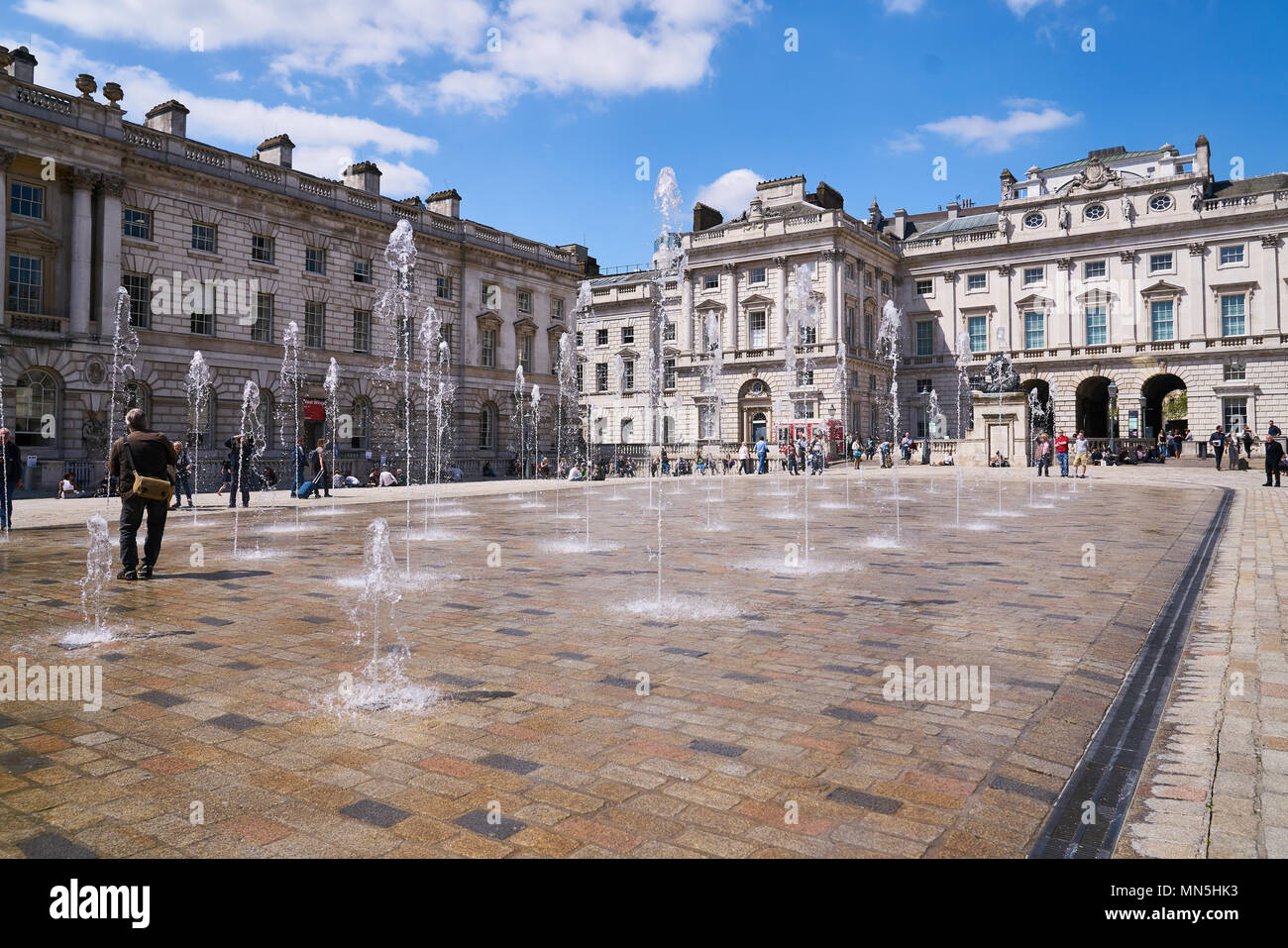 London fountains Stock Photo