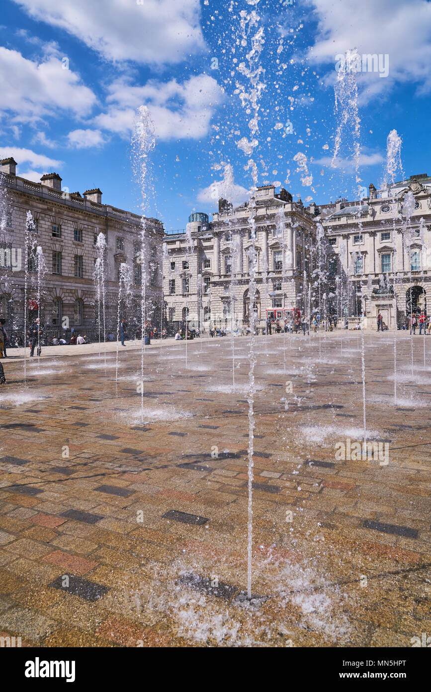 London fountains Stock Photo