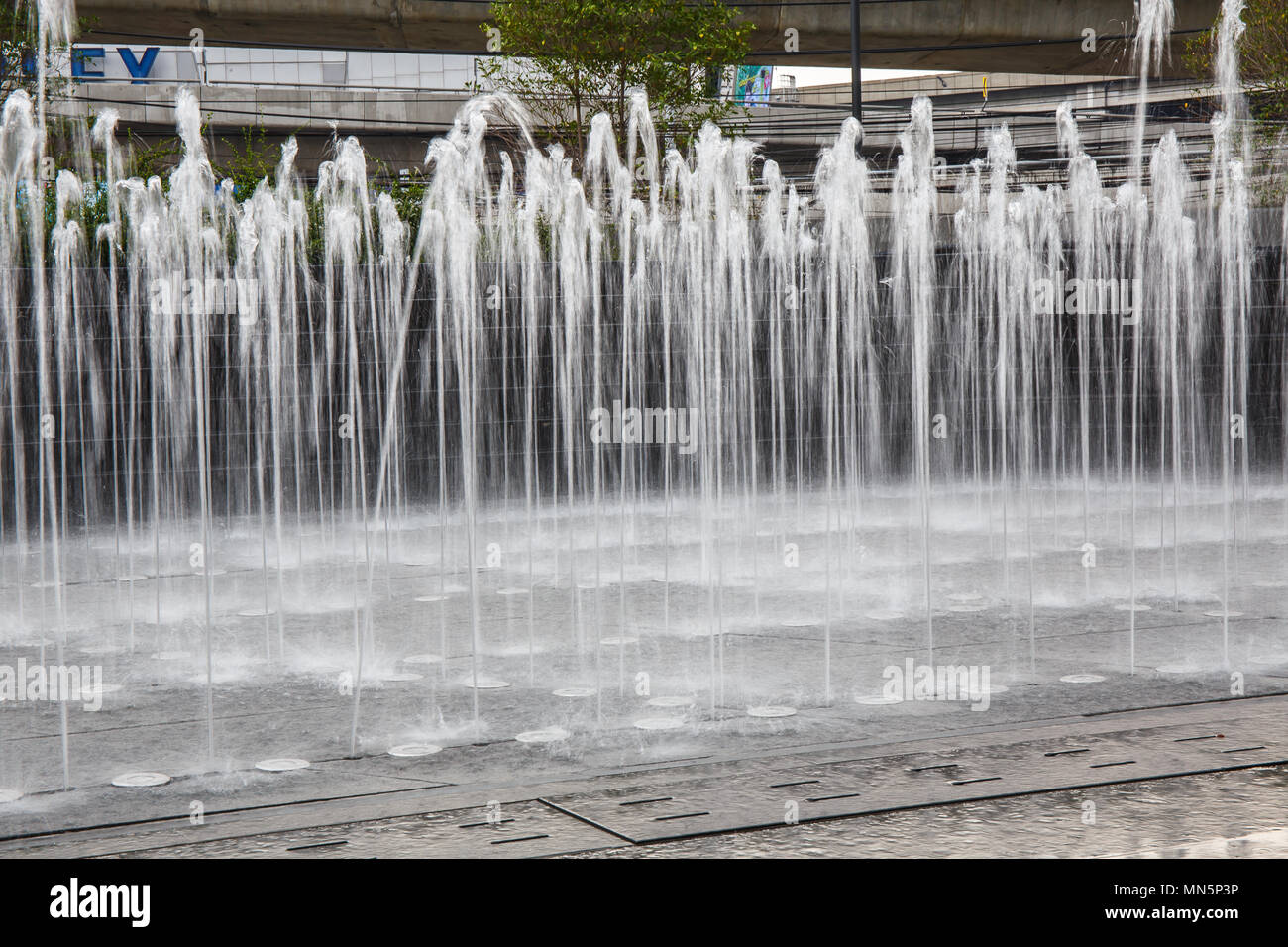 fountain in the park Stock Photo - Alamy