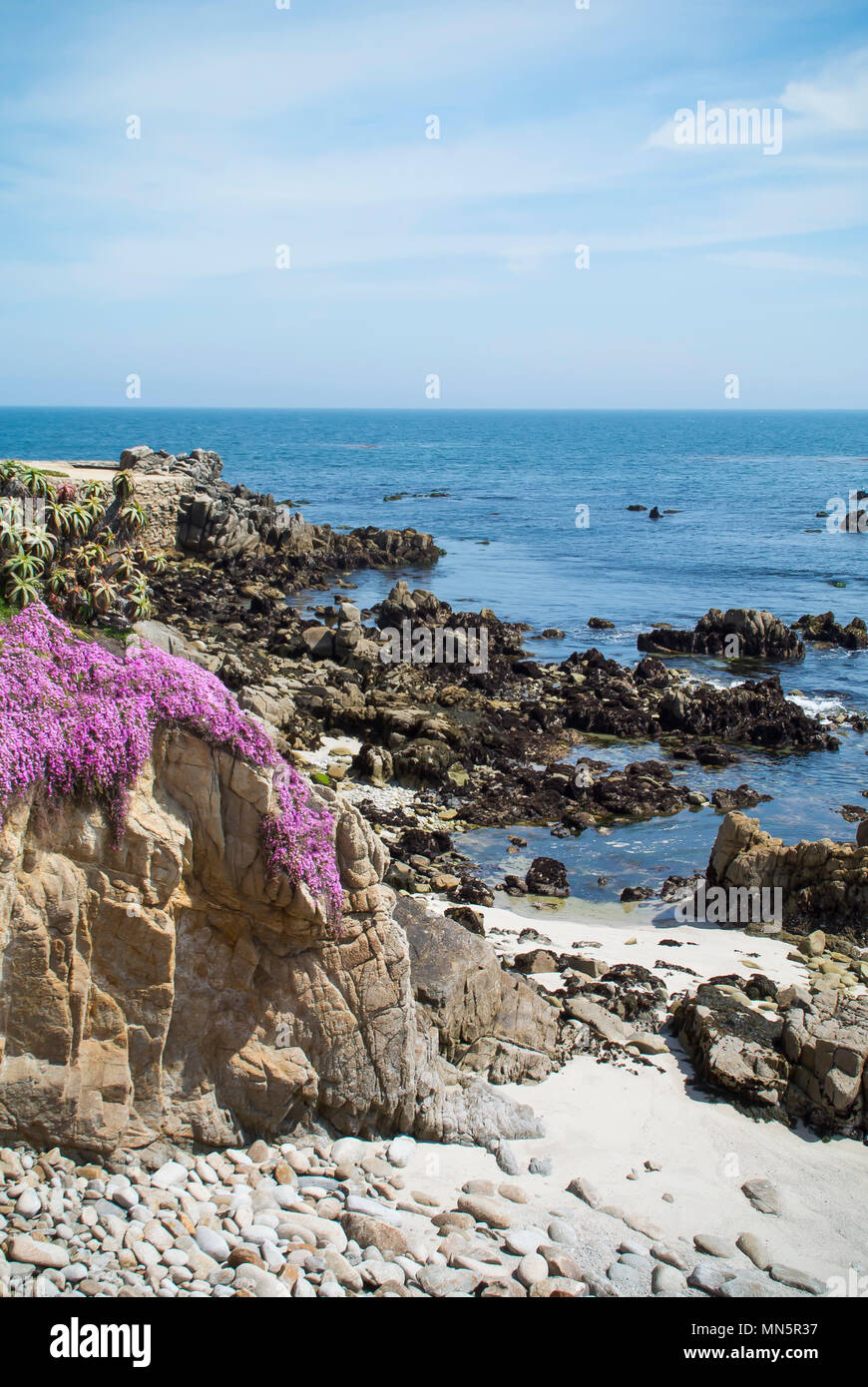 Monterey Peninsula Coastline, California Stock Photo Alamy