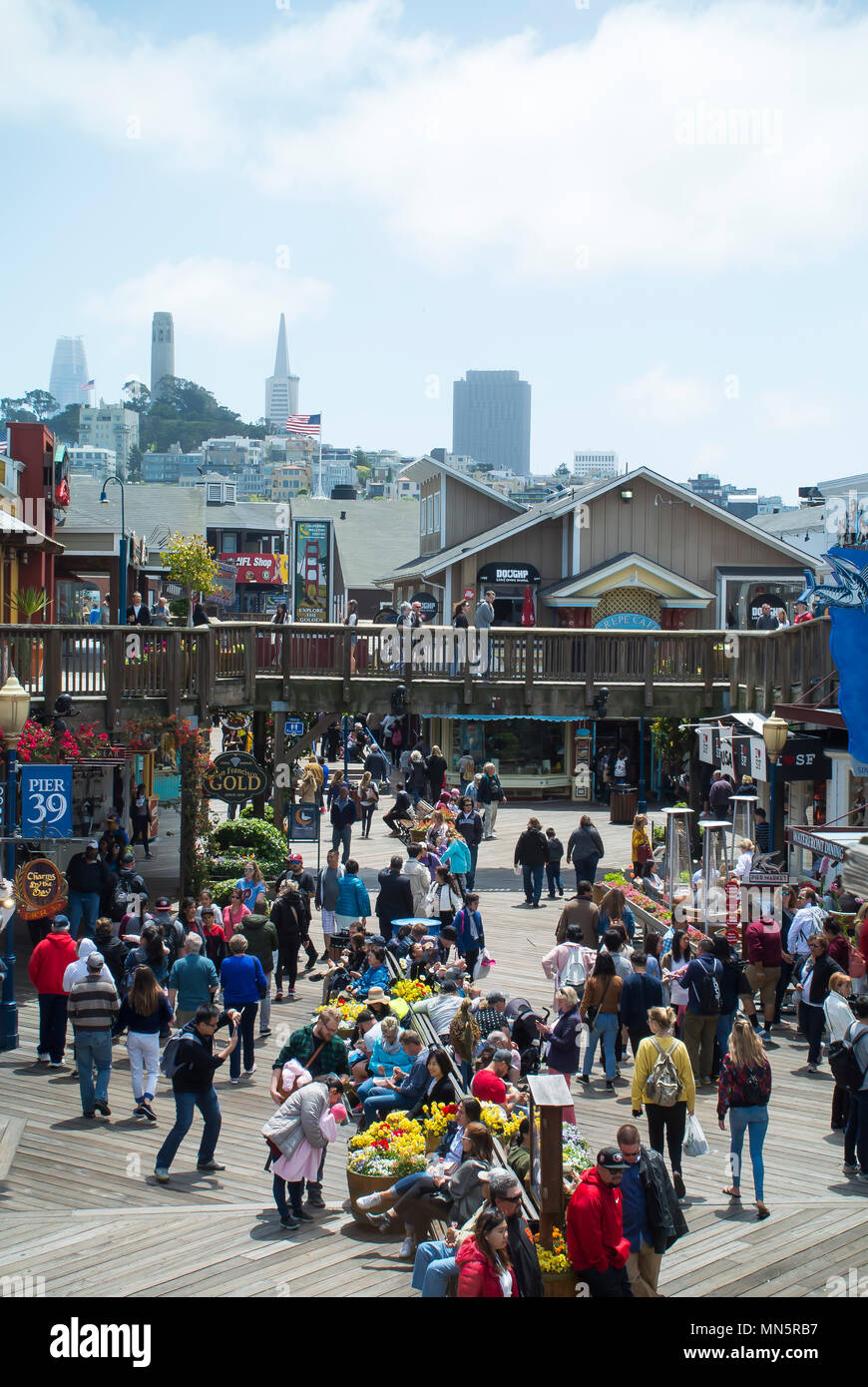 Pier 39, San Francisco Stock Photo