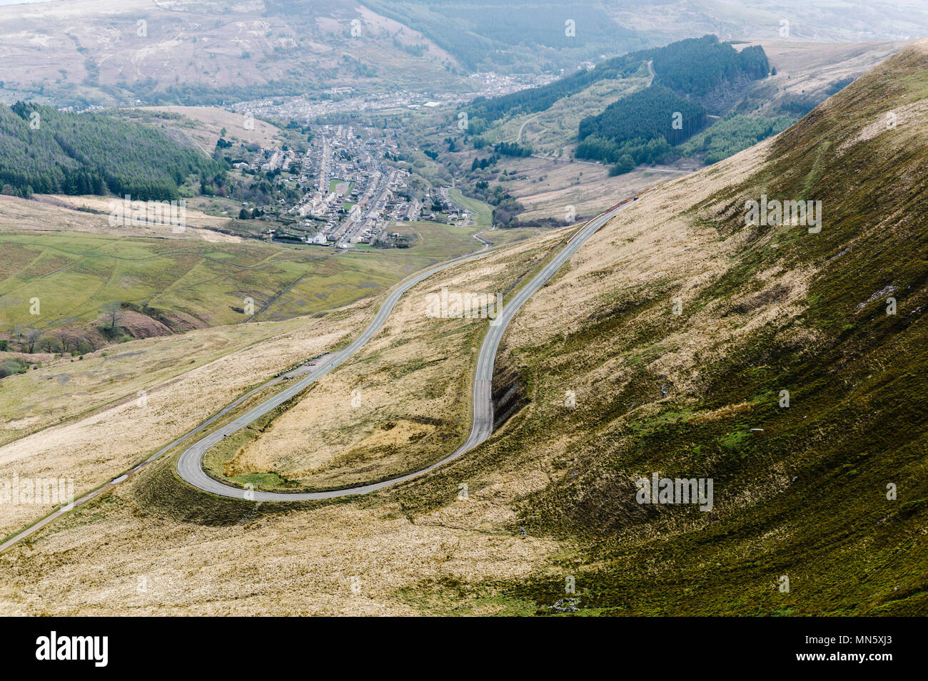 Cwmparc view hires stock photography and images Alamy