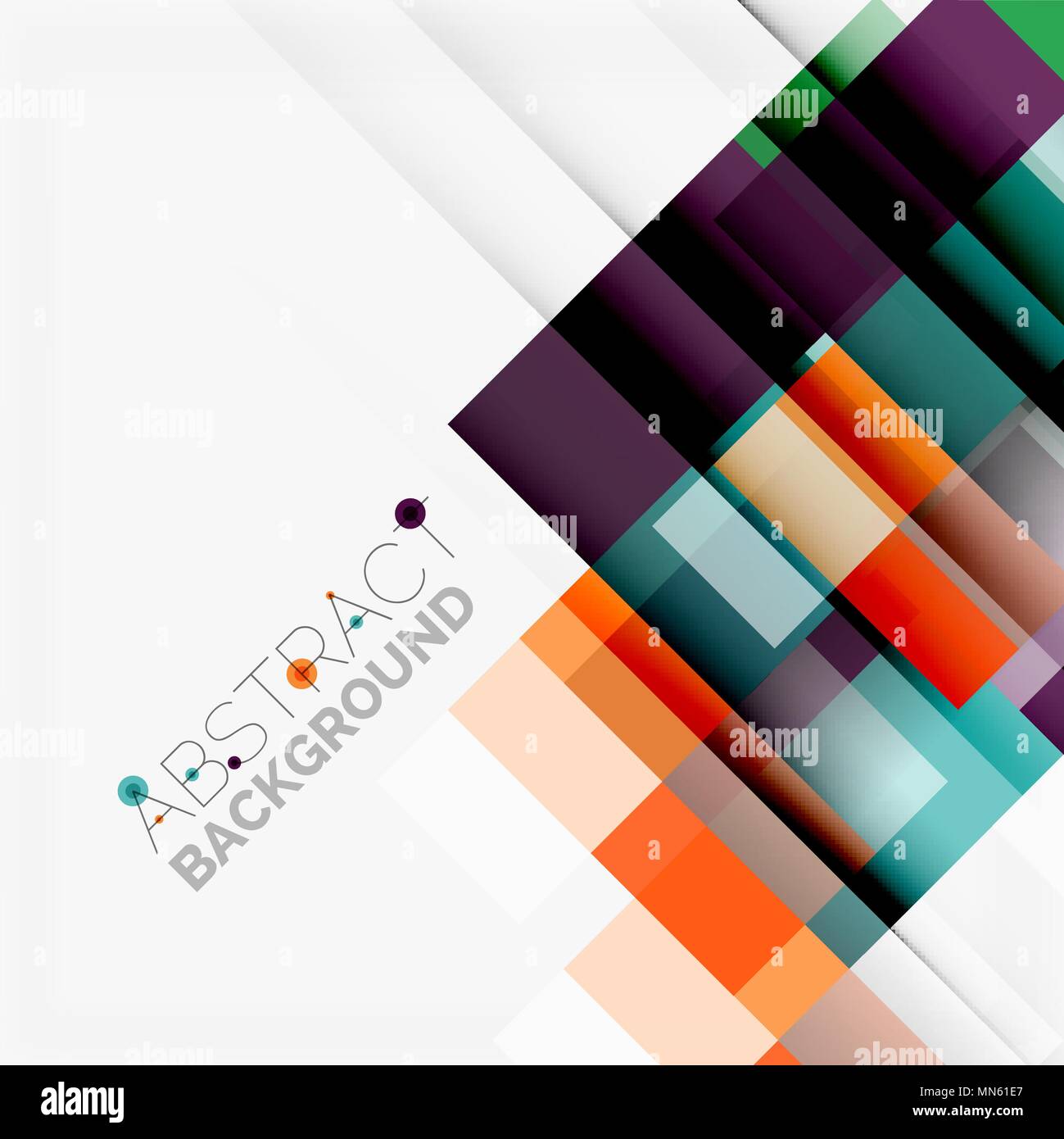 Abstract blocks template design background, simple geometric shapes on ...