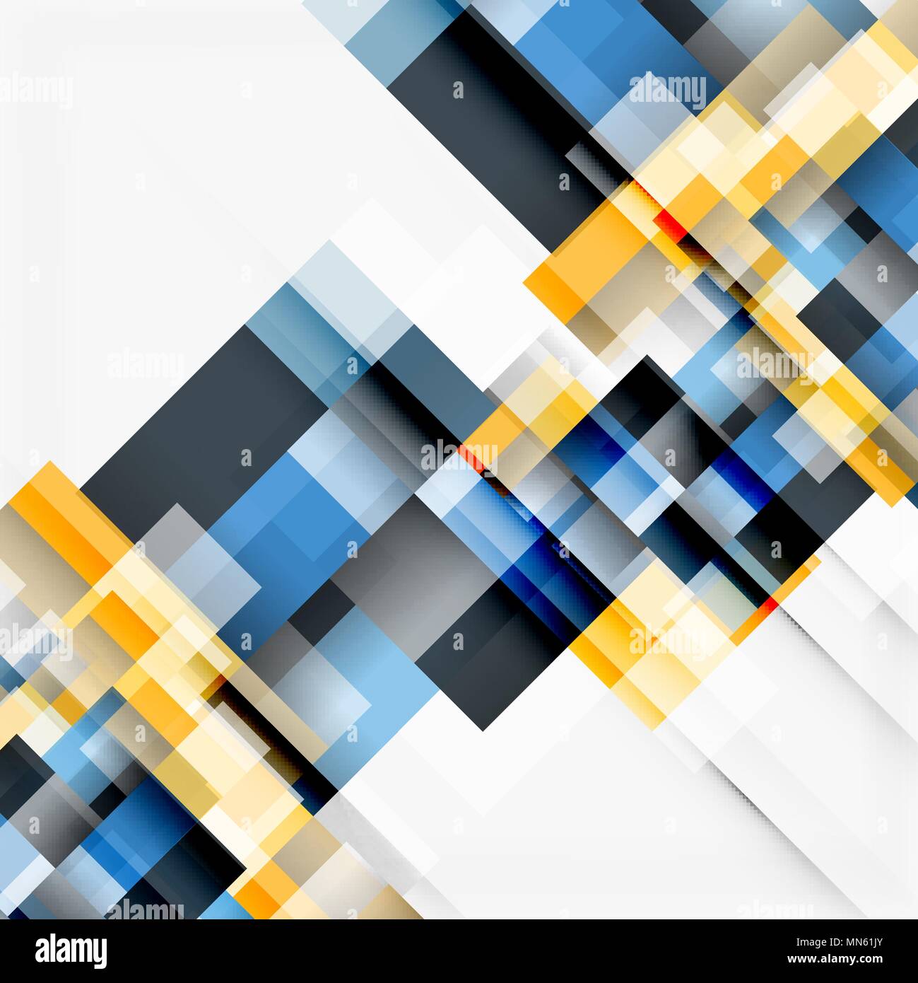 Abstract blocks template design background, simple geometric shapes on ...