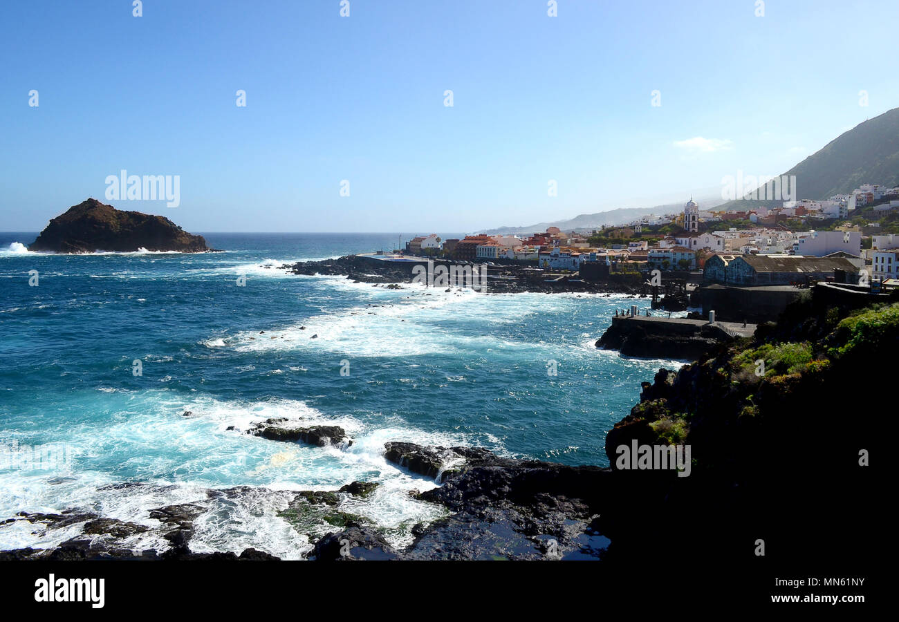 Garachico, Tenerife, Canary Islands, Spain Stock Photo