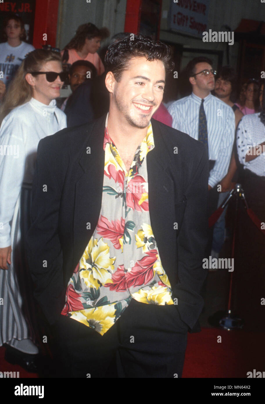 HOLLYWOOD, CA - AUGUST 09: Actor Robert Downey Jr. attends ‘Air America