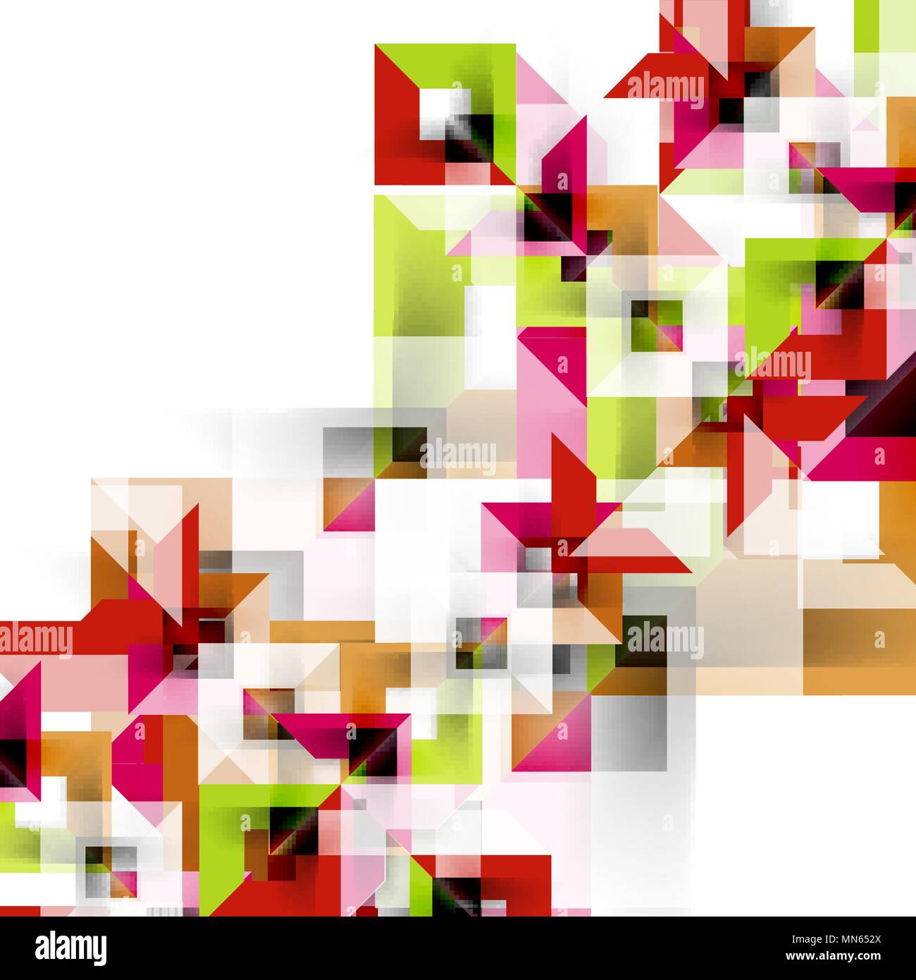 Modern square geometric pattern design on white. Modern square ...