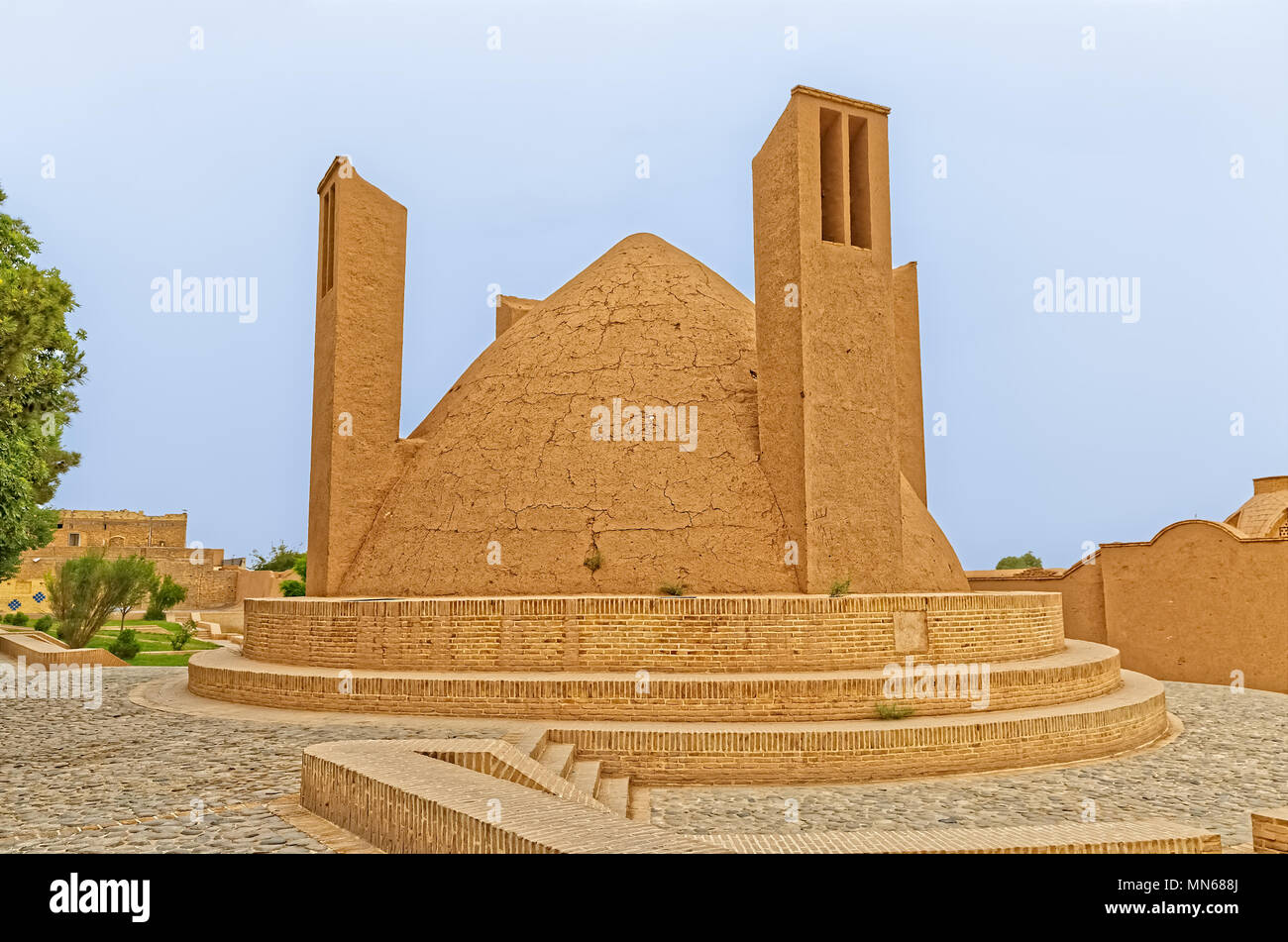 Meybod cooler building Stock Photo