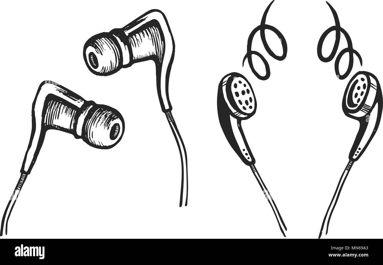 Drawing Headphones PNG Transparent Images Free Download  Vector Files   Pngtree