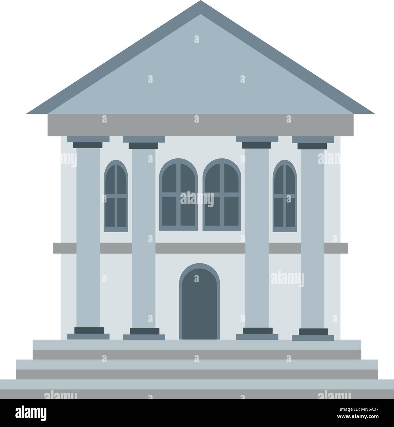Antique bank building Stock Vector Image & Art - Alamy