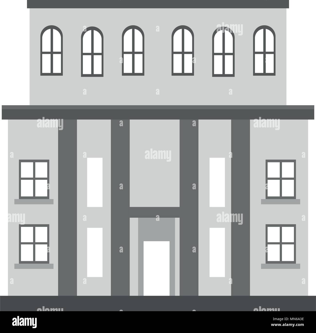 Urban building isolated Stock Vector Image & Art - Alamy