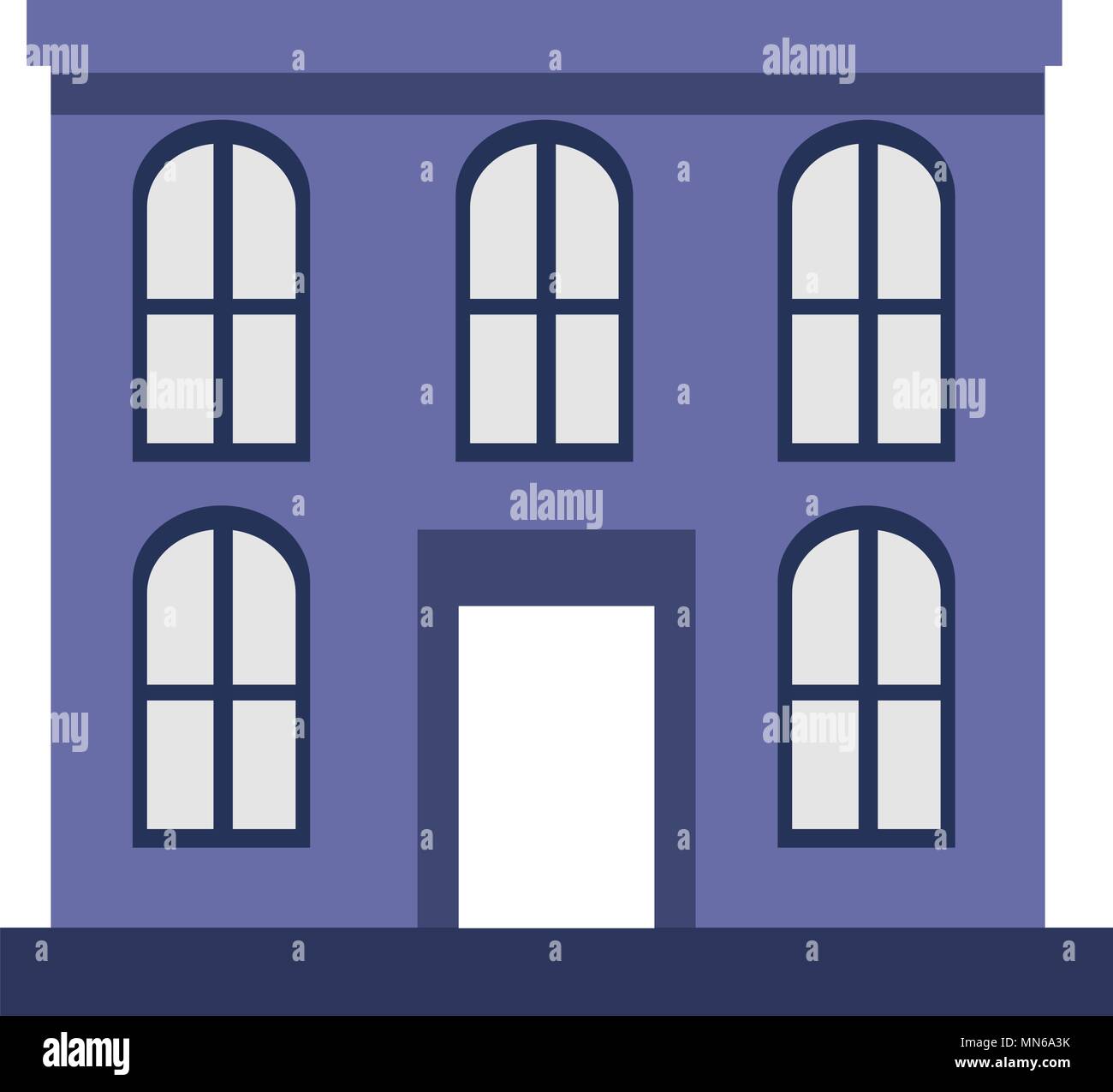 Urban building isolated Stock Vector Image & Art - Alamy
