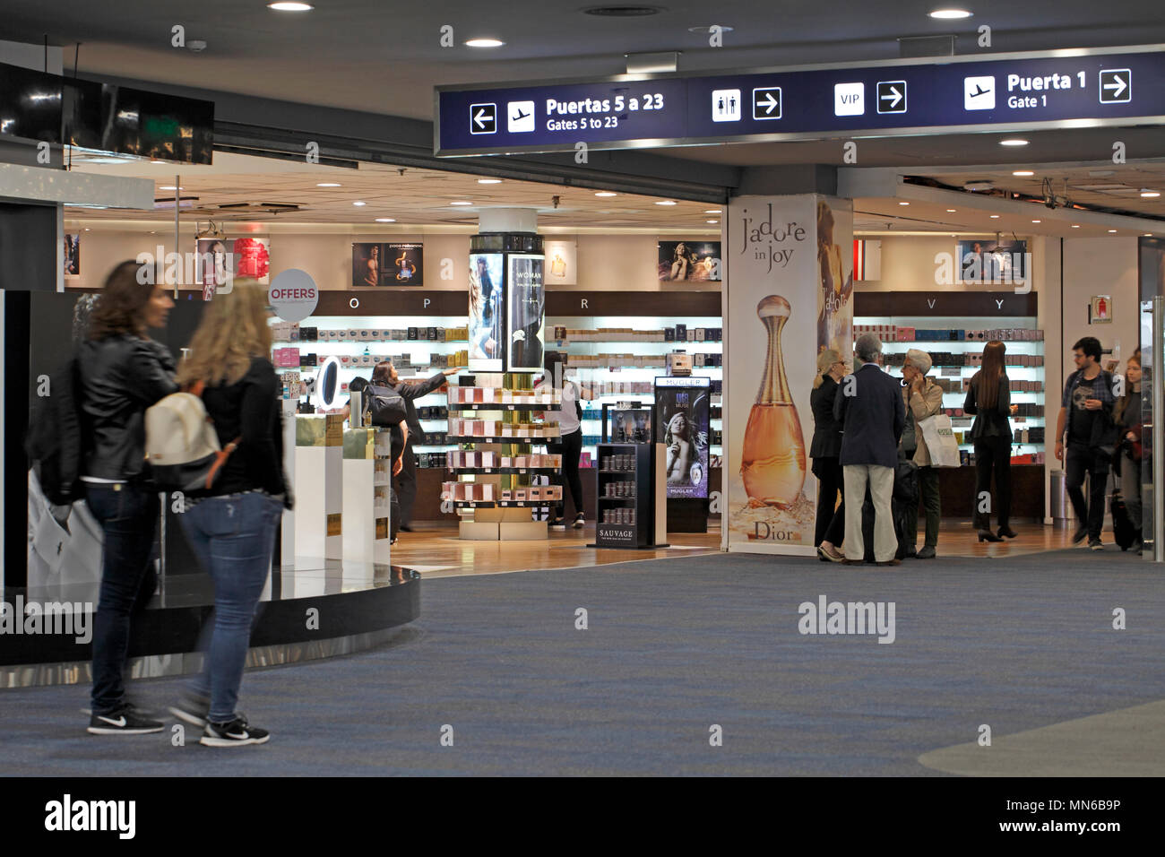 Duty free shops at Ministro Pistarini International Airport, Ezeiza