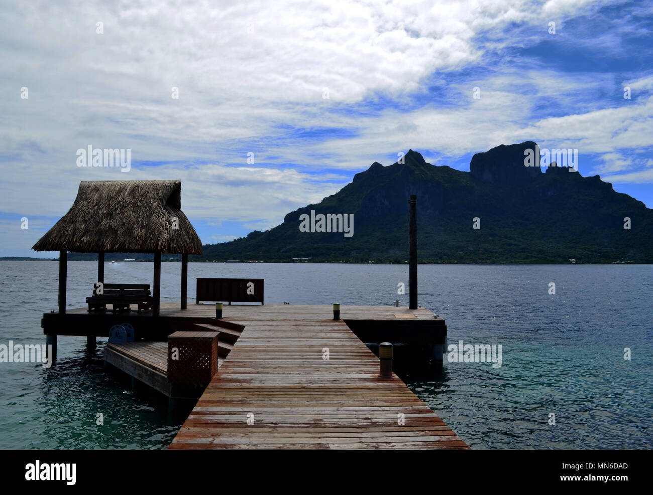 Bora Bora French Polynesia Landscape Stock Photo Alamy