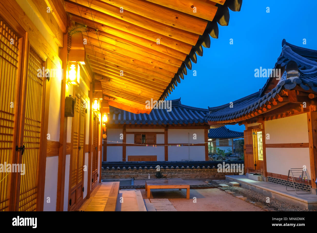 Beautiful Gyeongjucity of South Korea. Stock Photo