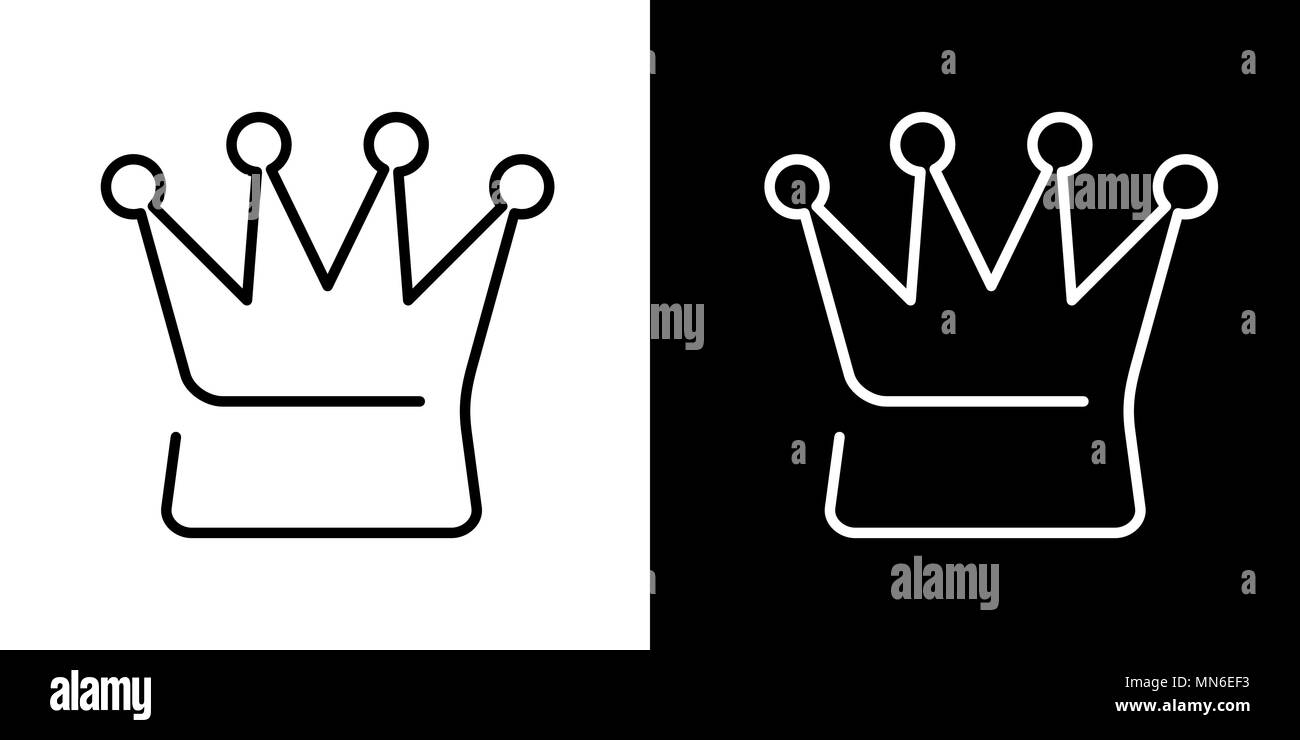 Chess Piece, shapes, miscellaneous, Royalty, king, Queen, crown icon