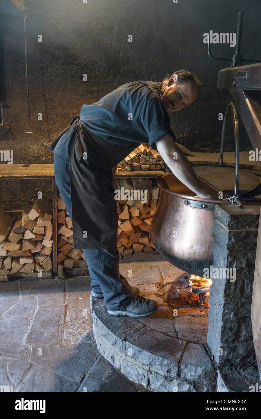 Switzerland Emmental cheese factory 24 June 2017 usage worldwide Stock Photo Alamy