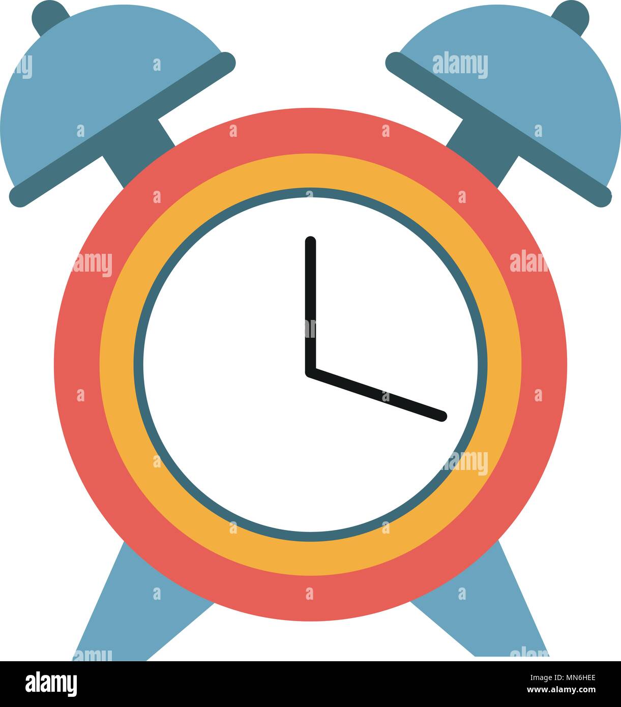 Alarm clock isolated Stock Vector Image & Art - Alamy
