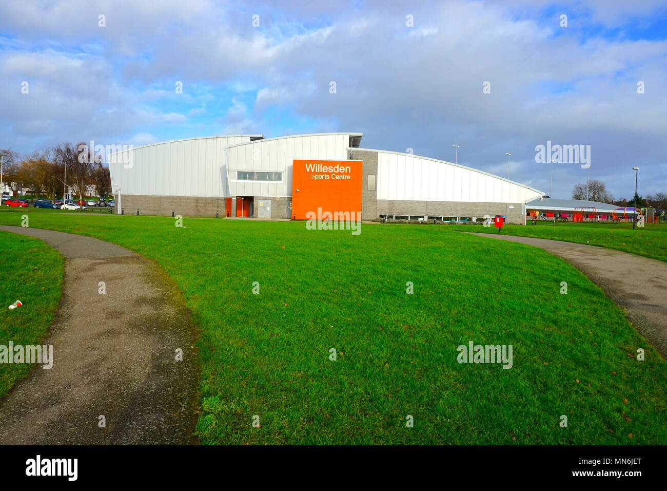 Willesden Sport Centre, Willesden, London, England, Uk Stock Photo Alamy