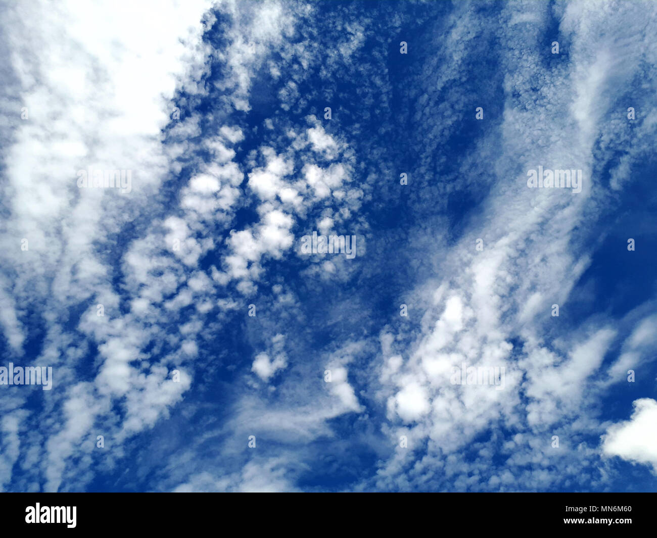 Beautiful white blue clouds hi-res stock photography and images - Alamy