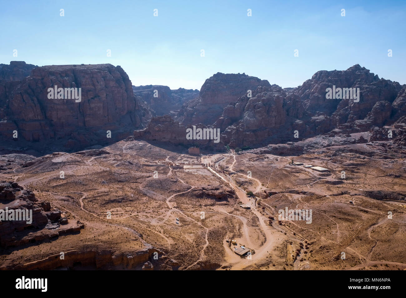 Petra panoramic view nabataeans hi-res stock photography and images - Alamy