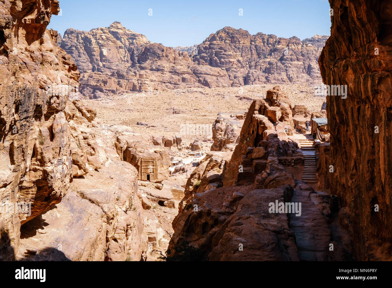 Petra panoramic view nabataeans hi-res stock photography and images - Alamy