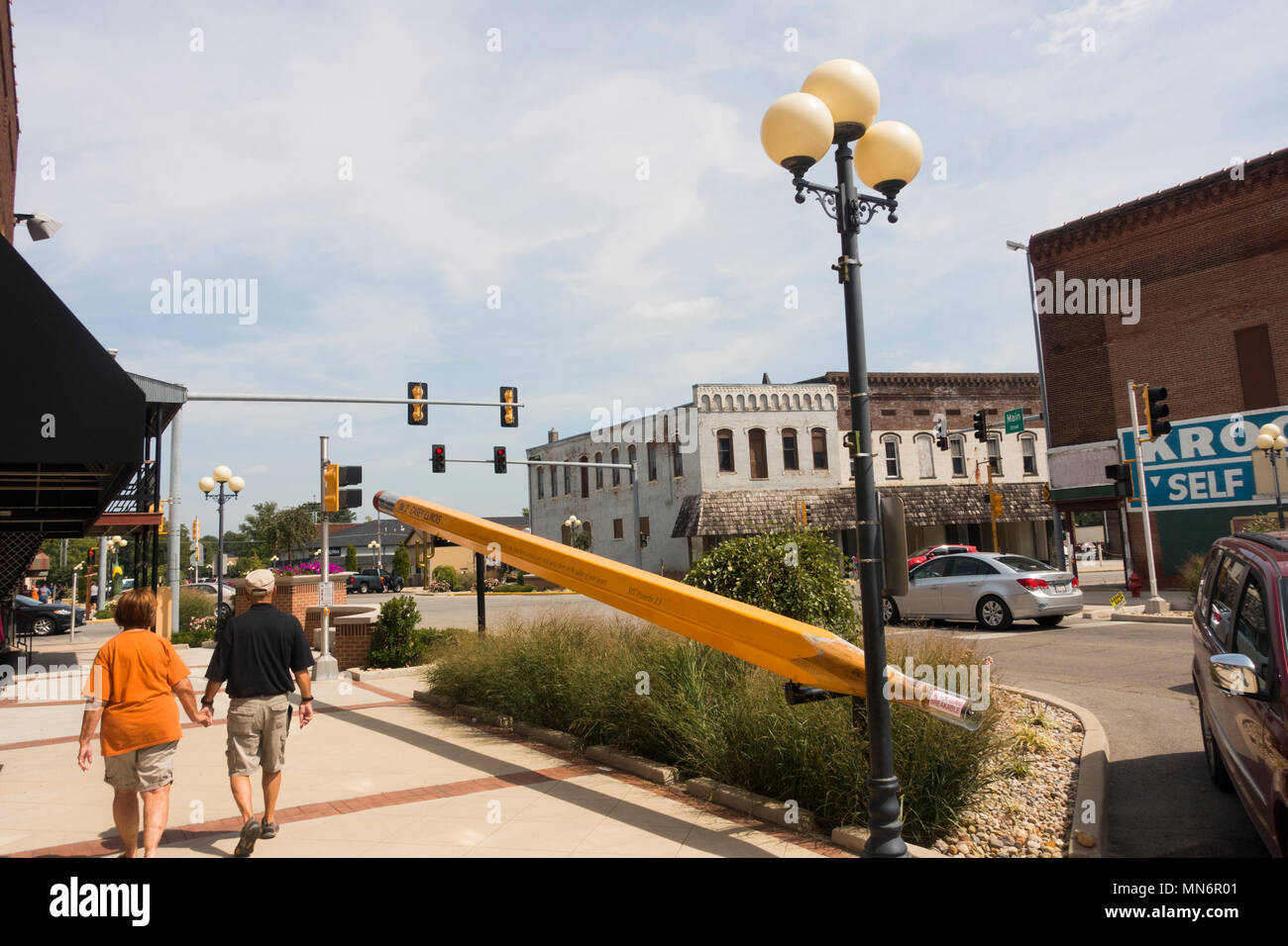 worlds records collection in Casey Illinois Stock Photo Alamy