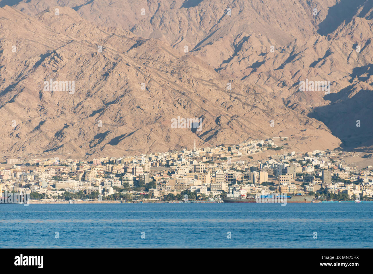 At Dolphin Reef in Eilat, Israel Stock Photo