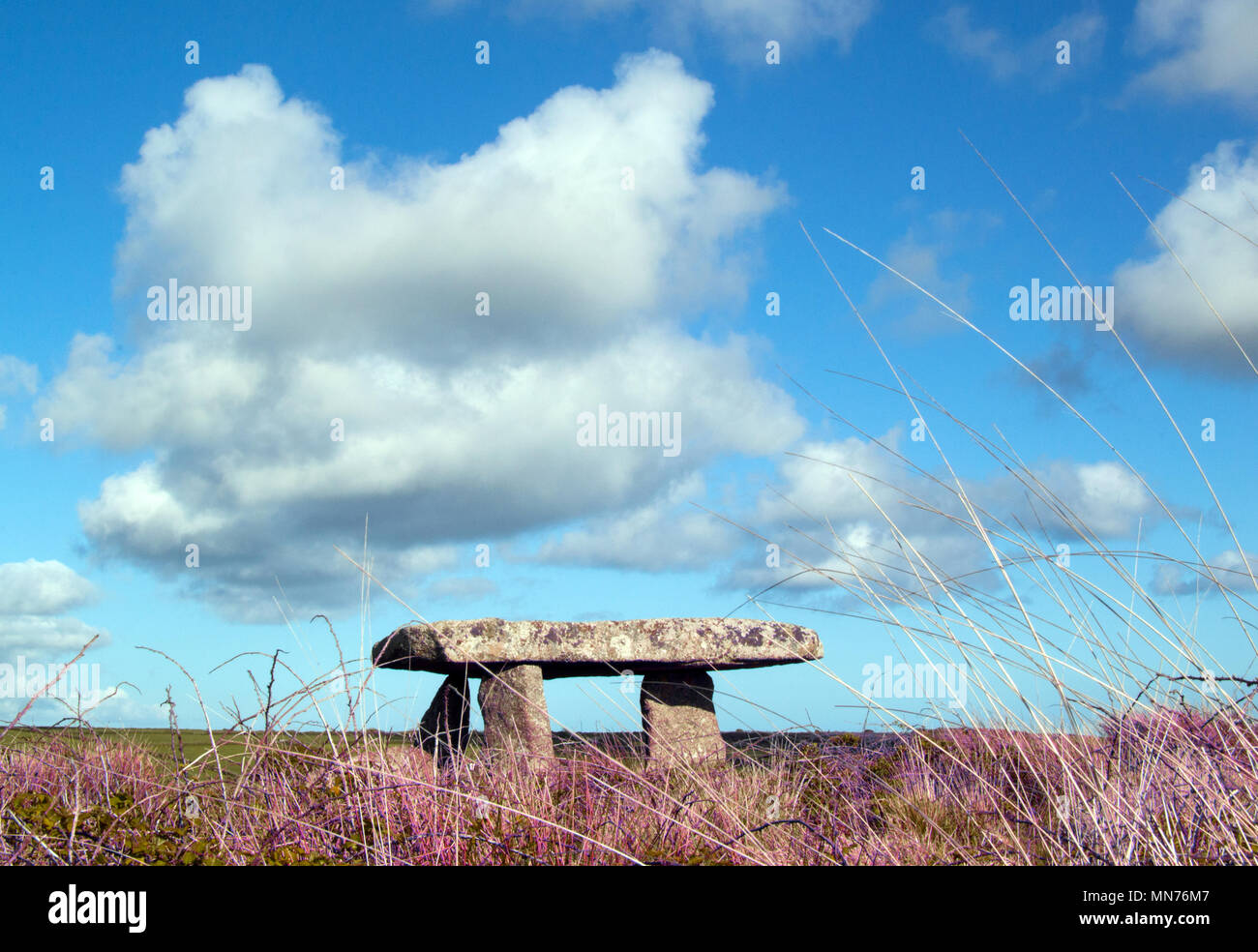 Ancient Burial Chamber Stock Photo