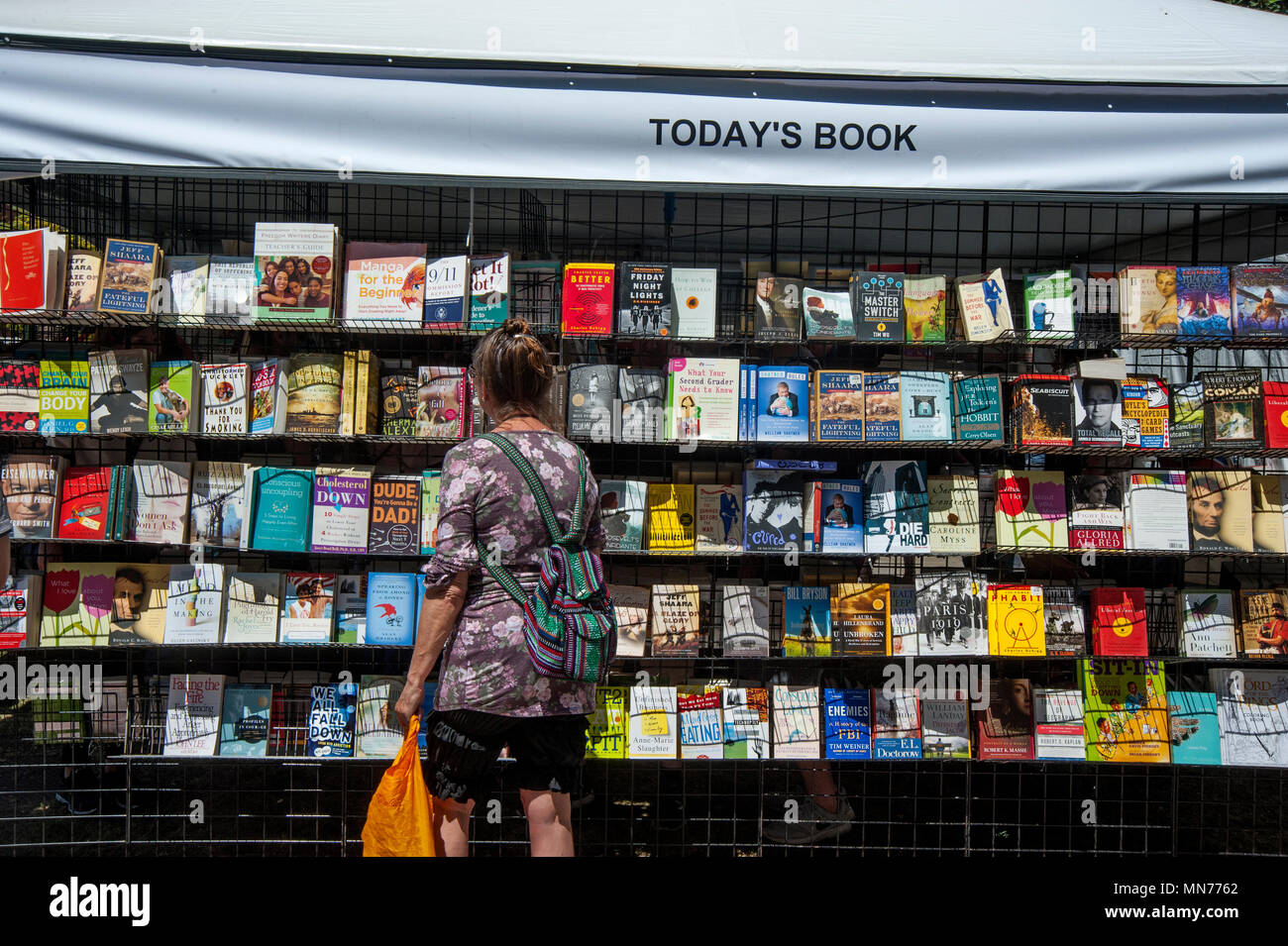 the Los Angeles Times Festival of Books held on the campus of the University of Southern California in Los Angeles, CA Stock Photo