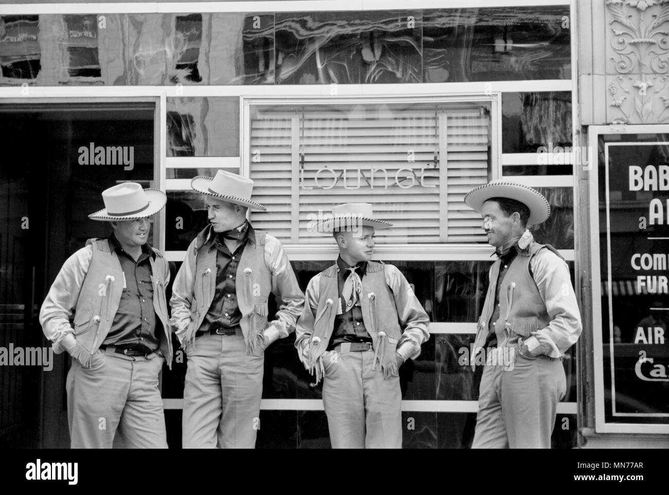 Montana Cowboys Singing Around the Campfire 1939 Historic Photo Print