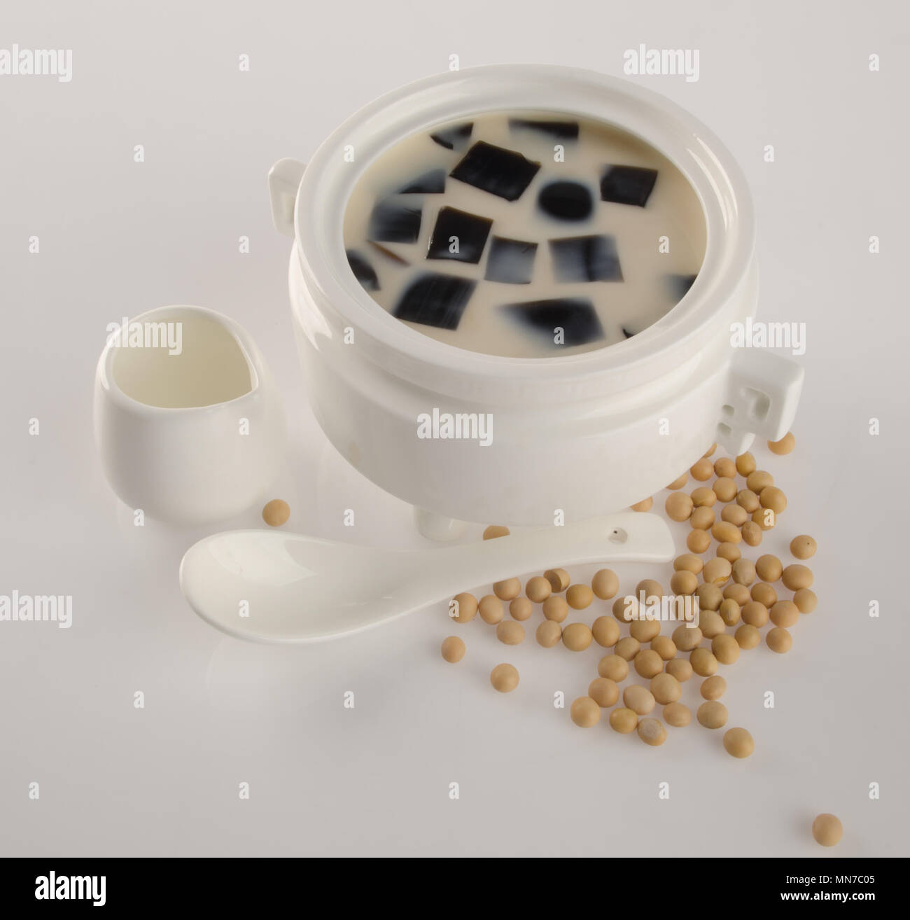 Douhua or Taiwanese Tofu Dessert and tofu pudding Stock Photo Alamy