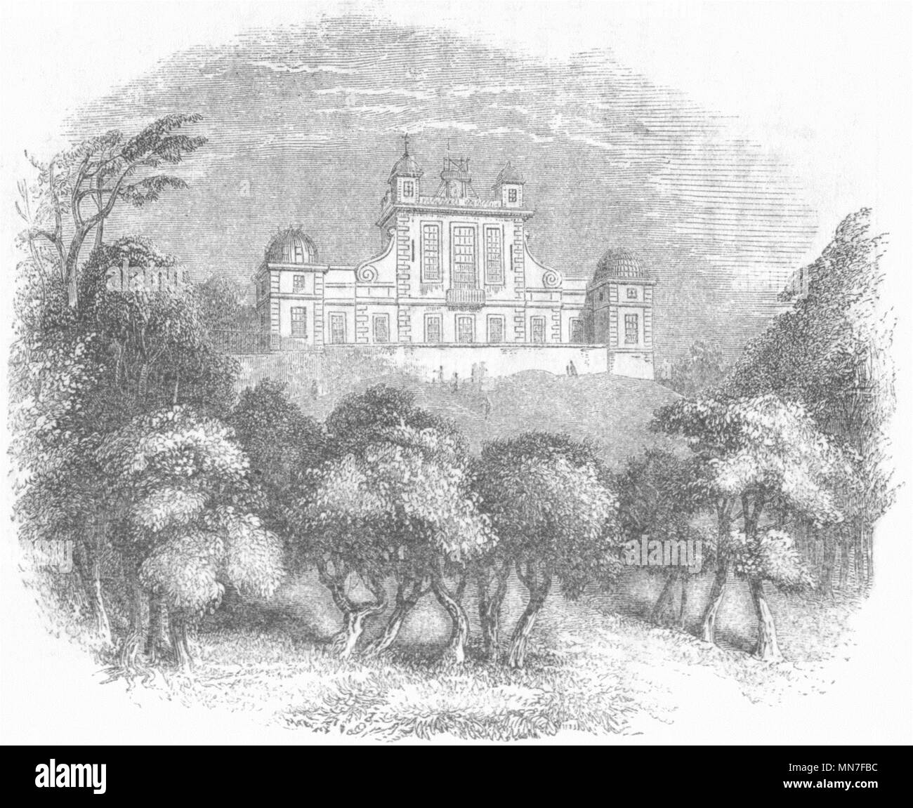 Observatory 1845 Black and White Stock Photos & Images - Alamy