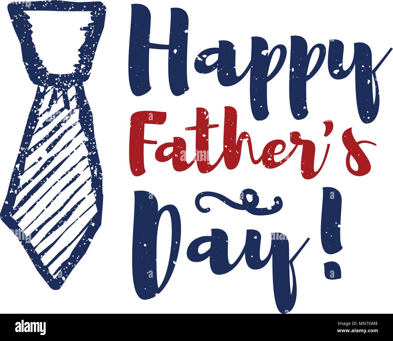 Happy father's day lettering congratulations. Vector Stock Vector Image ...