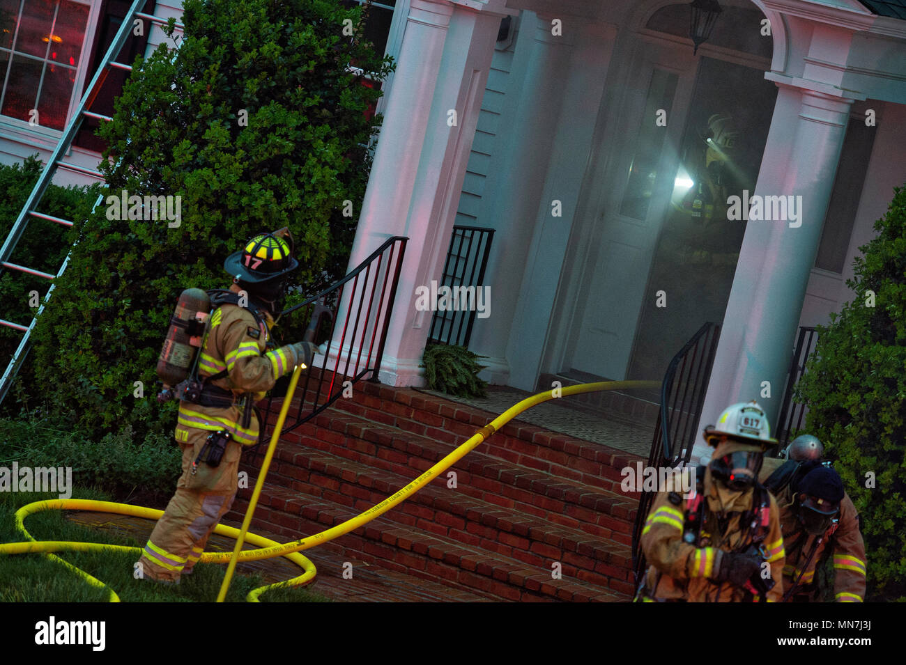 Loudon, Virginia, USA. May 14, 2018 Leesburg, Hamilton, Purcellville