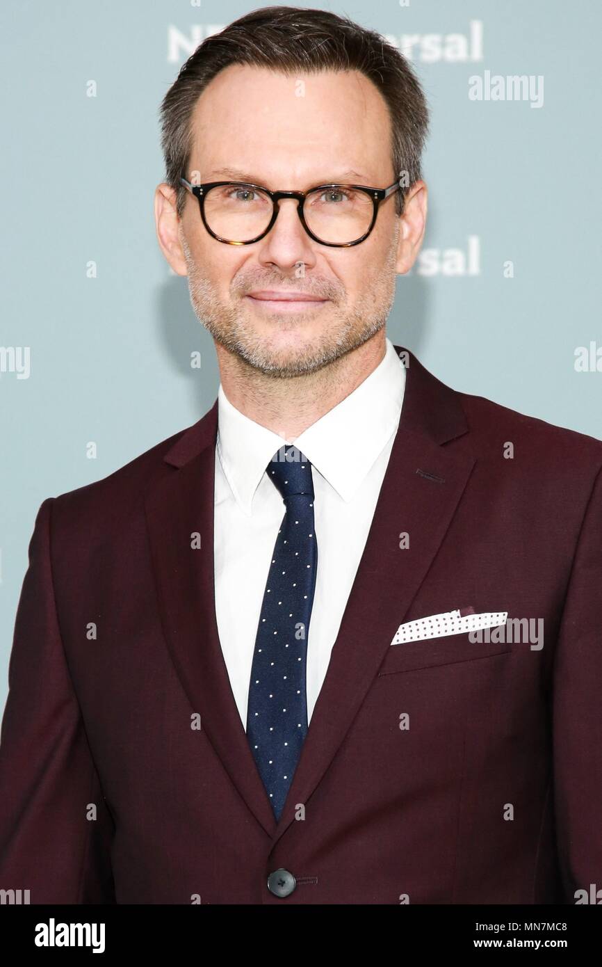 New York, Ny, Usa. 14th May, 2018. Christian Slater At Arrivals For Nbc 