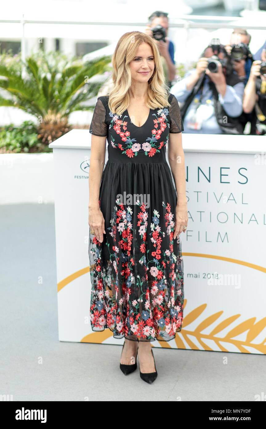 Cannes, France. 15th May, 2018. Kelly Preston Actress Rendezvous With John Travolta Gotti, Photocall. 71 St Cannes Film Festival Cannes, France 15 May 2018 Dja1592 Credit: Allstar Picture Library/Alamy Live News Stock Photo