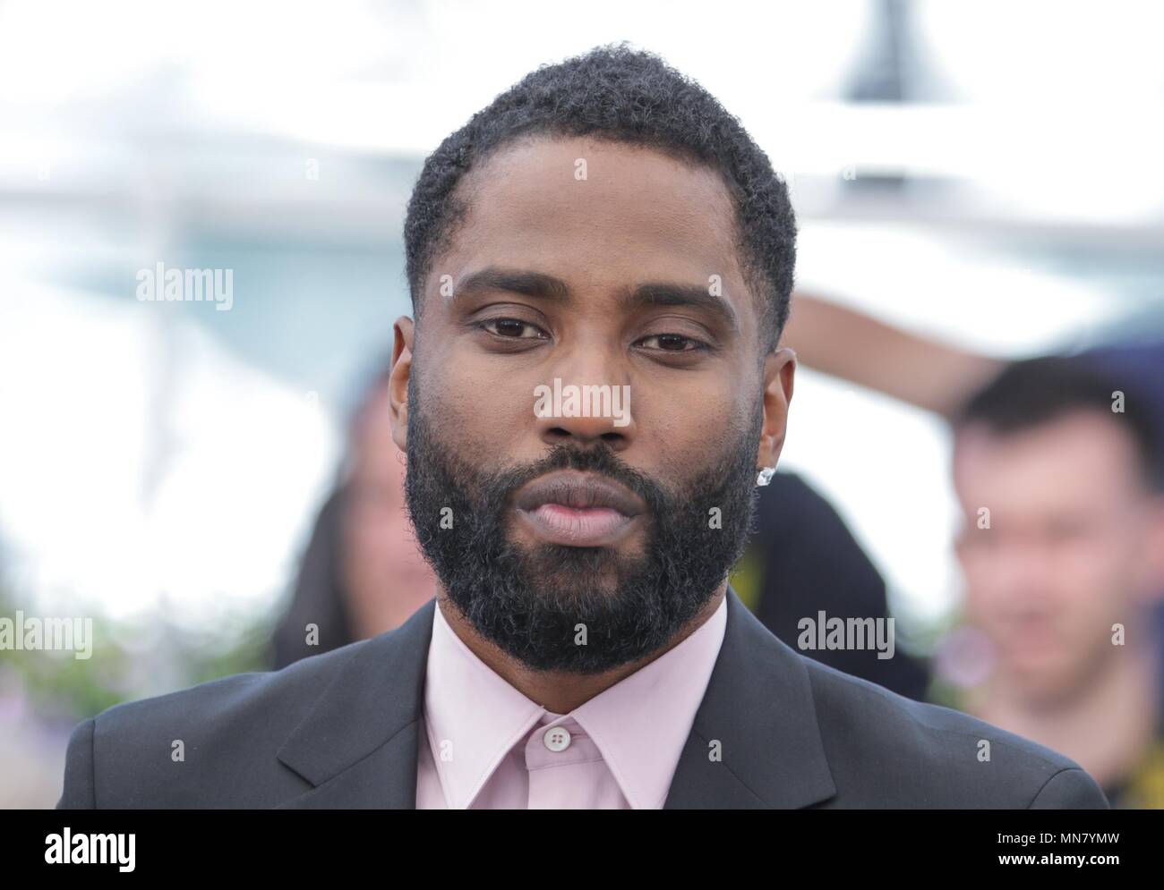 John David Washington Actor Blackkklansman, Photocall. 71 St Cannes
