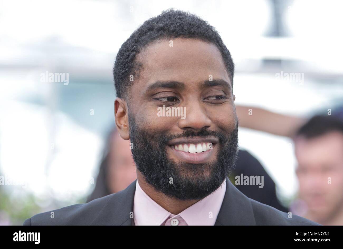 John David Washington Actor Blackkklansman, Photocall. 71 St Cannes