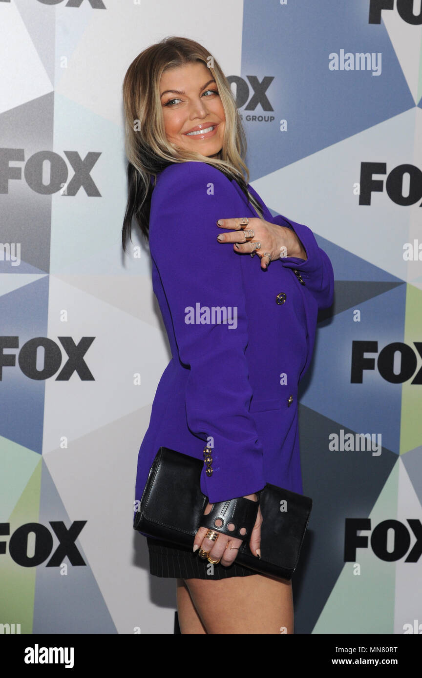 NEW YORK, NY - MAY 14: Fergie at the 2018 Fox Network Upfront at