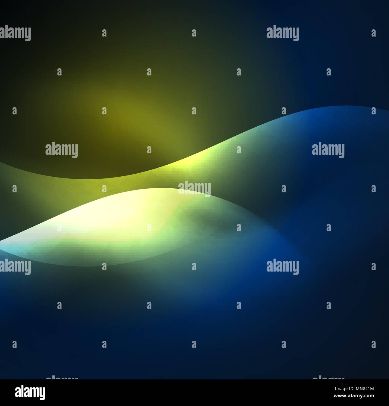 Illuminated neon waves. Vector abstract illuminated neon waves Stock Vector